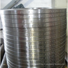 As4087 / As2129 Flanges de Aço Inoxidável, Tabela D / Tabela E F304 / F304L / F316 / F316L Flanges